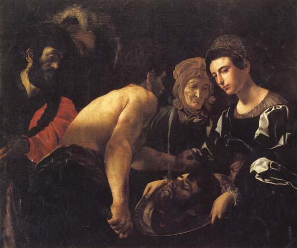 CARACCIOLO, Giovanni Battista Salome with the Head of John the Baptist Germany oil painting art